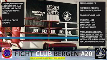 FIGHT CLUB BERGEN # 20
